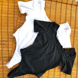 Express Black and White Bodysuits